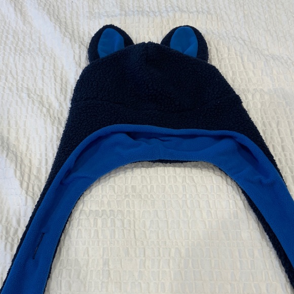 Columbia Black/Blue Animal Fleece Hat - Picture 1 of 5